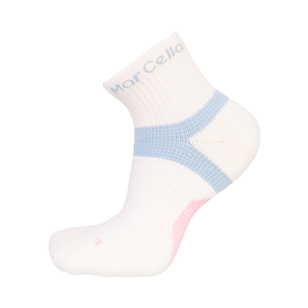 FootSpa足弓加強萊卡氣墊短襪